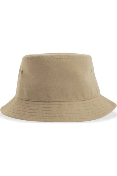Atlantis Headwear Sustainable Bucket Hat In Beige