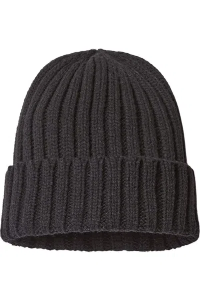 Atlantis Headwear Sustainable Cable Knit In Black