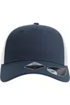 Atlantis Headwear Sustainable Five-panel Trucker Cap In Multi