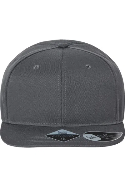 Atlantis Headwear Sustainable Flat Bill Cap In Blue