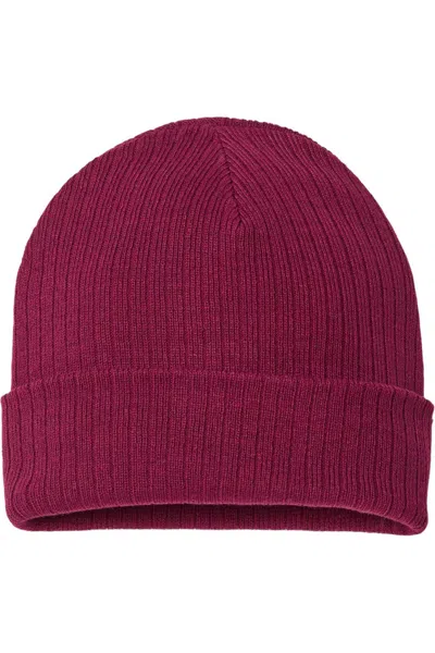 Atlantis Headwear Sustainable Rib Knit In Green