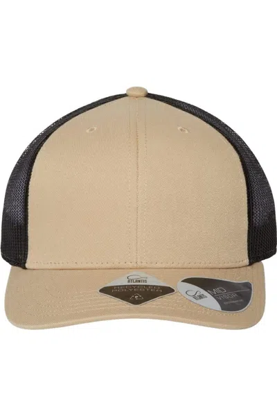 Atlantis Headwear Sustainable Trucker Cap In Beige