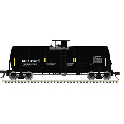 Atlas 17600 Gal Master N Trinity Corn Syrup Tank Car Tate & Lyle Staley No.4226 - Black White & Yellow