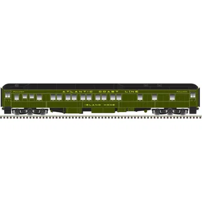 Atlas Ho Atlantic Coast Line La Gioconda Pullman 10-1-1 Sleeper Car - Green
