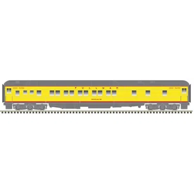 ATLAS HO PULLMAN UP DOUGLAS FIR PULLMAN 10-1-1 SLEEPER CAR - YELLOW