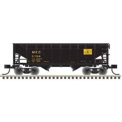 Atlas N Maine Central 2-bay Offset Side Hopper No.3754 Model Train