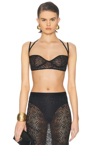 Atlein Bralette Top In Black