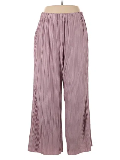 Pre-owned Atlein Collective Casual Pants In Purple