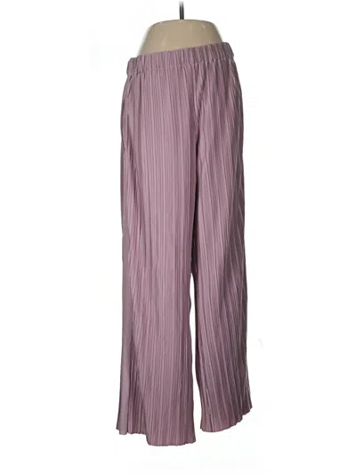 Pre-owned Atlein Collective Casual Pants In Purple