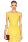 Atlein Cut Out Ruched Top