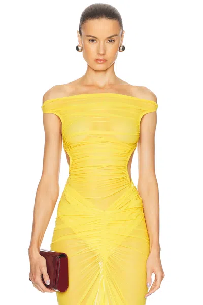 Atlein Cut Out Ruched Top