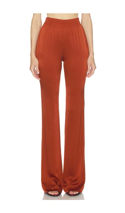 Atlein Hochgeschnittene Bootcut-hose In Orange