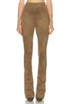 Atlein High Waisted Fit Pant In Brown