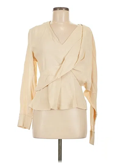Pre-owned Atlein Kimono In Ivory