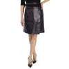 Atlein Ladies Black Belt Skirt In Black