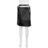 Atlein Ladies Black Belt Skirt In Black