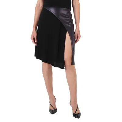 Atlein Ladies Mixed Jersey Bias Cut Midi Skirt