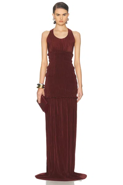 Atlein Pleated Long Dress