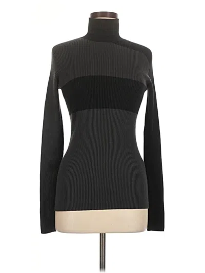 Pre-owned Atlein Turtleneck Sweater In Black