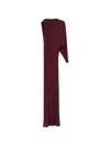 Atlein Twisted Long Dress In Multi