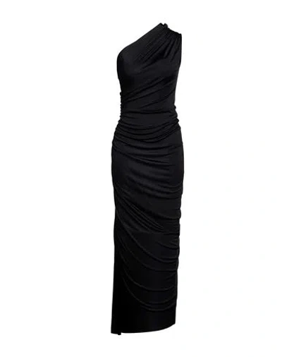 Atlein Woman Maxi Dress Black Size 8 Viscose