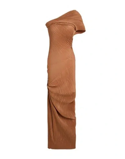 Atlein Woman Maxi Dress Brown Size 6 Pes