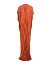 Atlein Woman Maxi Dress Brown Size 8 Viscose In Brown