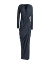 Atlein Woman Maxi Dress Charcoal Size 6 Polyamide, Elastane In Grey