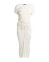 Atlein Woman Maxi Dress Ivory Size 6 Viscose