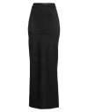 Atlein Woman Maxi Skirt Black Size 2 Polyamide, Elastane In Black