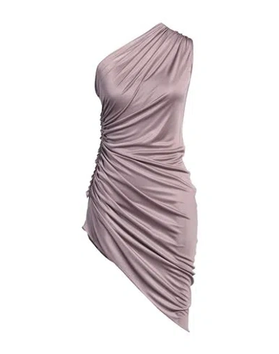 Atlein Woman Midi Dress Mauve Size 8 Viscose In Purple