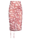 Atlein Woman Midi Skirt White Size 6 Polyamide, Elastane In White