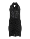 Atlein Woman Mini Dress Black Size 8 Viscose