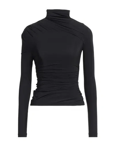 Atlein Woman Top Black Size 4 Polyamide, Elastane