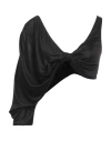 Atlein Woman Top Black Size 8 Viscose In Black