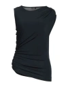 Atlein Woman Top Midnight Blue Size 4 Viscose, Elastane In Blue