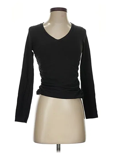 Pre-owned Atm Anthony Thomas Melillo 3/4 Sleeve T-shirt In Black