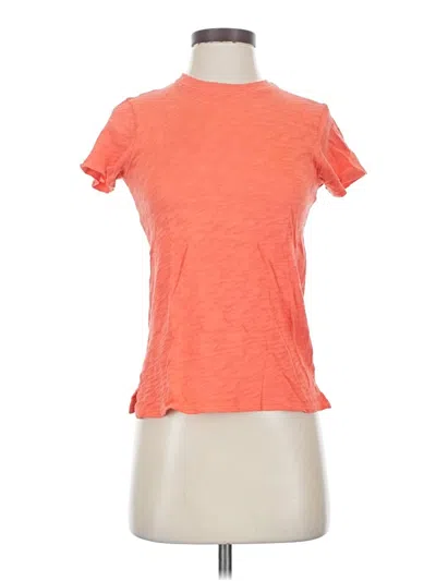 Pre-owned Atm Anthony Thomas Melillo Active T-shirt In Orange