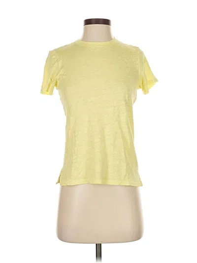 Pre-owned Atm Anthony Thomas Melillo Active T-shirt In Yellow