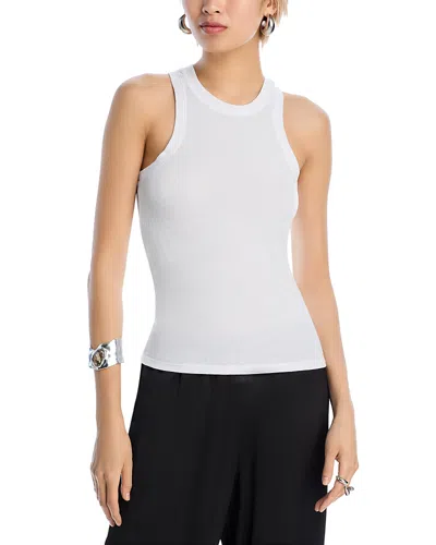 Atm Anthony Thomas Melillo Anthony Thomas Melillo Crewneck Sleeveless Top In White