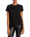 Atm Anthony Thomas Melillo Schoolboy Crewneck Tee In Black