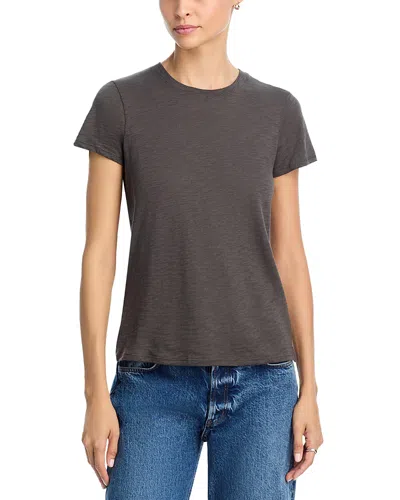 Atm Anthony Thomas Melillo Anthony Thomas Melillo Schoolboy Crewneck Tee In Gray