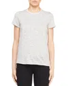Atm Anthony Thomas Melillo Anthony Thomas Melillo Schoolboy Crewneck Tee In Heather Gray