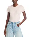 Atm Anthony Thomas Melillo Anthony Thomas Melillo Schoolboy Crewneck Tee In Pink Camellia