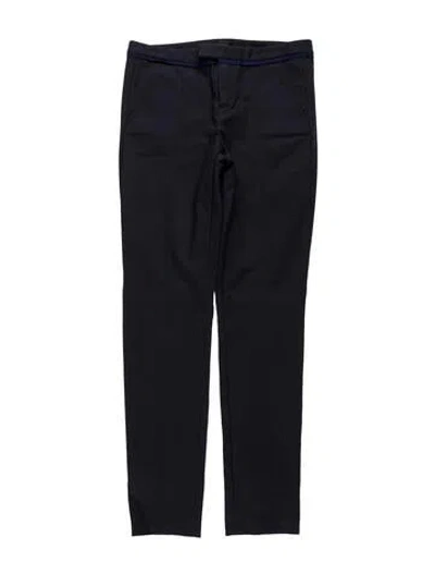 Pre-owned Atm Anthony Thomas Melillo Atm Skinny Leg Pants In Blue