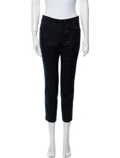 Pre-owned Atm Anthony Thomas Melillo Atm Straight Leg Pants In Blue