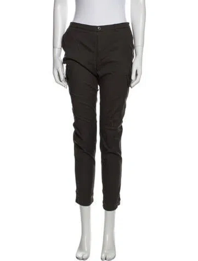 Pre-owned Atm Anthony Thomas Melillo Atm Straight Leg Pants In Gray