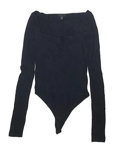 Pre-owned Atm Anthony Thomas Melillo Bodysuit In Black