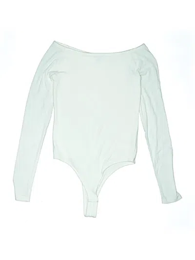 Pre-owned Atm Anthony Thomas Melillo Bodysuit In White