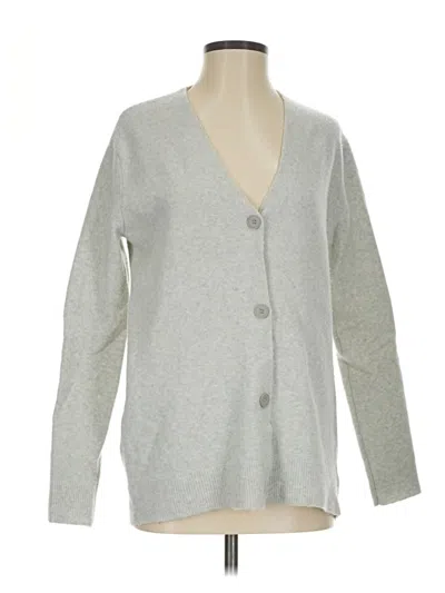 Pre-owned Atm Anthony Thomas Melillo Cardigan Sweater In Gray